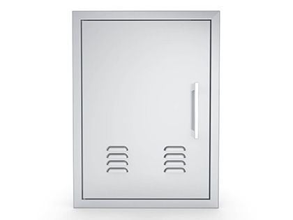 Sunstone Signature Series Beveled Frame Style 14 x 20-Inch Frame Right Swing Vertical Vented Door 