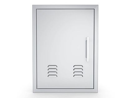 Sunstone Signature Series Beveled Frame Style 17 x 24-Inch Frame Left Swing Vertical Vented Door