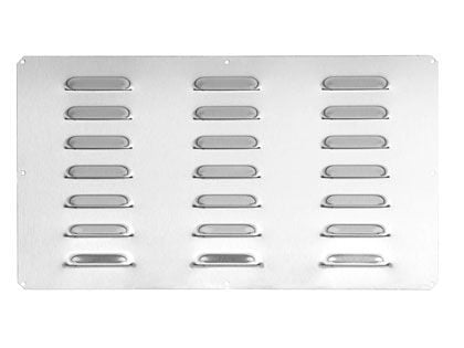 Black Diamond 10 x 18-Inch Stainless Steel Island Vent Panel