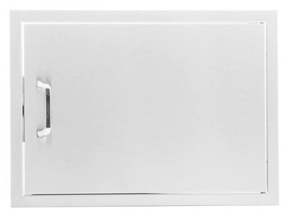Black Diamond 28-Inch Stainless Steel Reversible Single Access Door