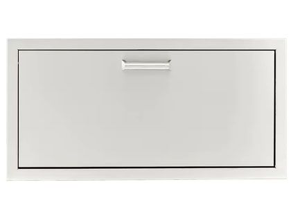 Black Diamond 30 x 15-inch Stainless Steel Single Access Drawer  - Contemporary Handle