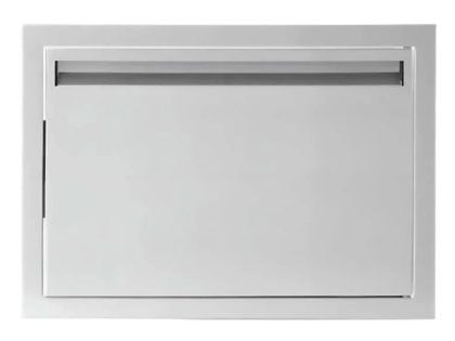 Black Diamond 28-Inch Stainless Steel Flush Handle Single Access Door
