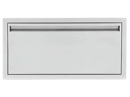Black Diamond 30 x 15-inch Stainless Steel Flush Handle Single Access Drawer 