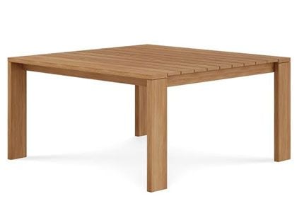 Harmonia Living Beja Teak 39-Inch 4-Seat Square Dining Table