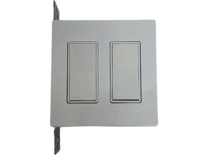 Bromic Heating Manual Dual 20 AMP Switch 120 - 277V Indoor Kit