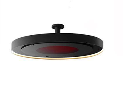Bromic Heating Eclipse Series 8-Inch Straight Ceiling Pole