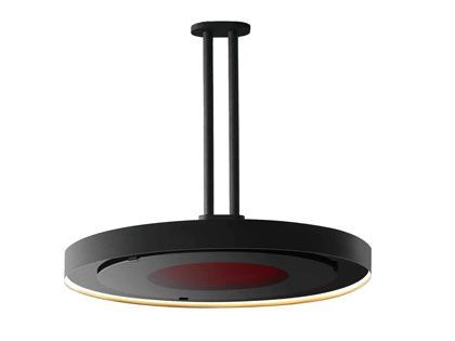 Bromic Heating Eclipse Series 24-Inch Twin Straight Ceiling Pole