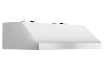 Vent-A-Hood 46 3/8  x 22 1/2-Inch 1200 CFM Stainless Steel Premium Magic Lung Wall Mount Liner Insert with Internal Blower