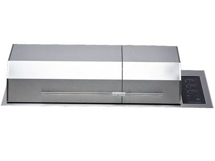 Kenyon Big American 3-Zone Built-In 4500 Watt 240V Electric Grill With Split Lid, No Mounting Holes & IntelliKEN Touch Control 