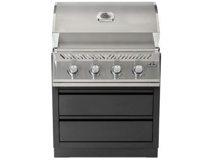 Napoleon 500 Series 32-Inch Gas Grill with Under Grill Cabinet Module