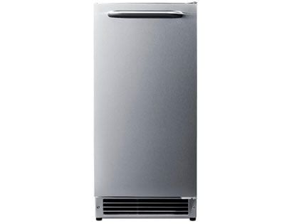 Summit 15-Inch Outdoor Drain-Free Icemaker - ADA