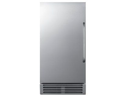 Summit Commercial 50 Lb. 15-Inch Built-In ADA Compliant Outdoor Rated Clear Icemaker