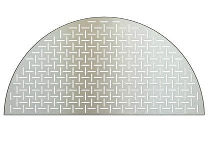 Kamado Joe Half Moon Laser Cut Stainless Steel Grate For Big Joe II & III 24-Inch Grills