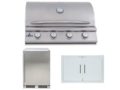 blaze bcm 3-piece outdoor kitchen package
