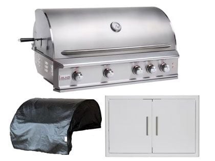 blaze BLZ-4PRO 3-piece 4-burner outdoor kitchen package
