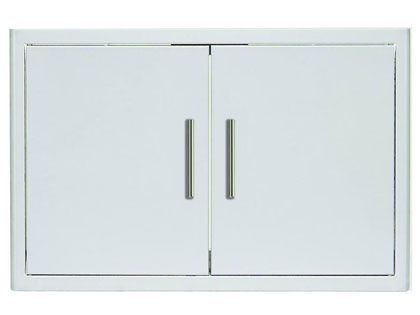 Blaze 40-Inch Stainless Steel Double Access Door With Paper Towel Holder