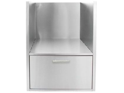 Blaze Built-In 34-Inch Kamado Sleeve With Drawer and LED Lighting