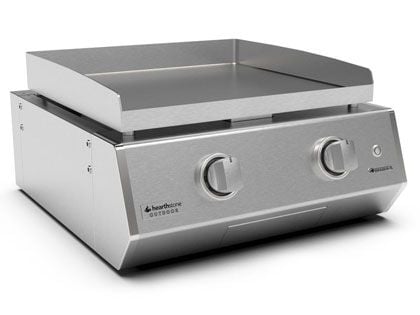 HearthStone Brabura 22-Inch 2-Burner Stainless Steel Gas Griddle