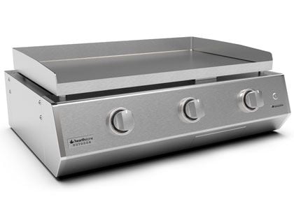 HearthStone Brabura 32-Inch 3-Burner Stainless Steel Gas Griddle