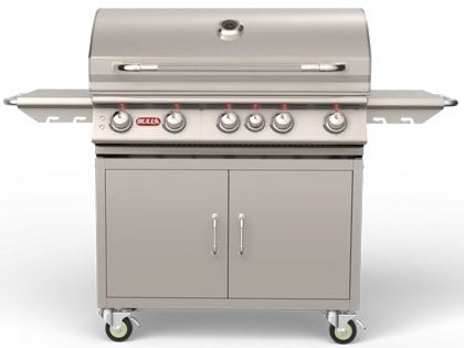 bull brahma 5-burner freestanding grill
