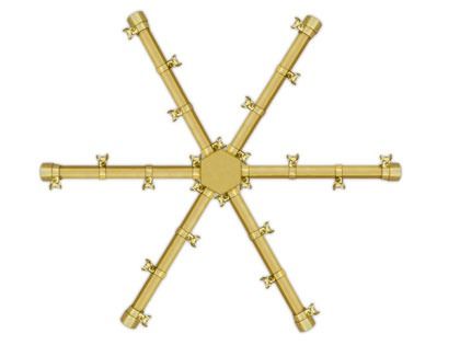 Firegear Pro Series Brass Burning Spur Fire Pit Burner