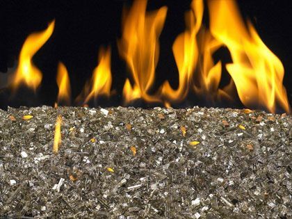 American Fyre Designs Fire Glass - Bronze Reflective