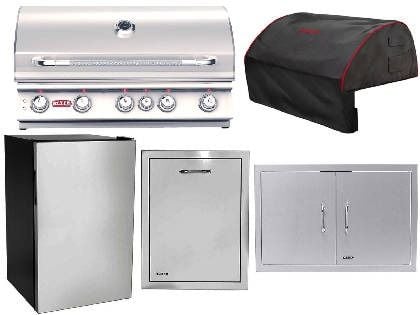 bull brahma 5-piece outdoor kitchen package
