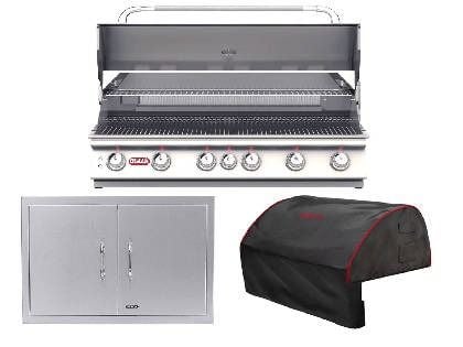 bull diablo 3-piece 6-burner outdoor kitchen package