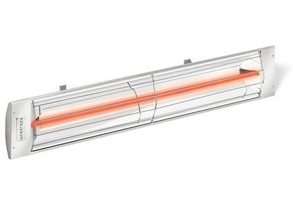 Infratech C-Series 48-Inch 2600W Single Element Electric Infrared Patio Heater - Stainless Steel