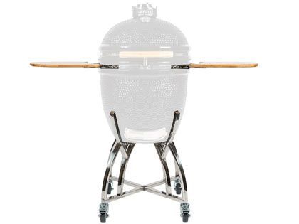 Coyote Asado Stand with Side Shelves
