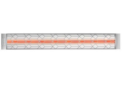 Infratech Craftsman Motif Collection 61 1/4-Inch 4000W Single Element Electric Infrared Patio Heater - Stainless Steel