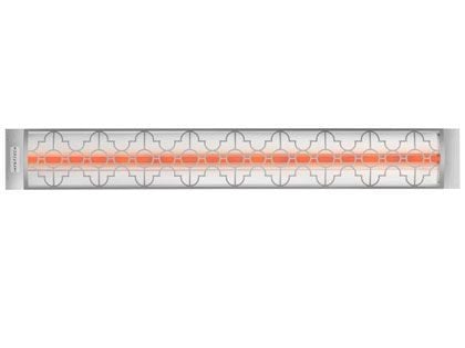 Infratech Mediterranean Motif Collection 61 1/4-Inch 3000W Single Element Electric Infrared Patio Heater - Stainless Steel