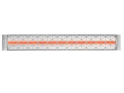 Infratech Contemporary Motif Collection 61 1/4-Inch 3000W Single Element Electric Infrared Patio Heater - Stainless Steel