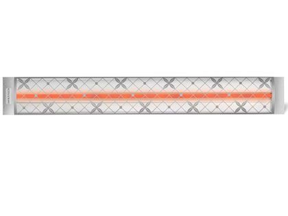 Infratech Traditional Motif Collection 61 1/4-Inch 4000W Single Element Electric Infrared Patio Heater - Stainless Steel