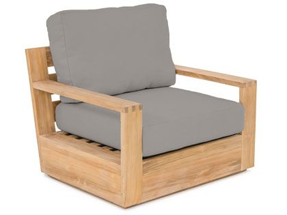 Harmonia Living Caldas Teak Club Chair