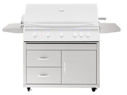 Summerset 40-Inch Gas Grill Cart For Sizzler Pro Gas Grills