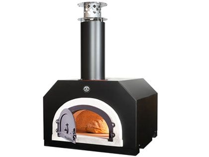 Chicago Brick Oven CBO 500 Countertop Wood Fired Pizza Oven - Solar Black
