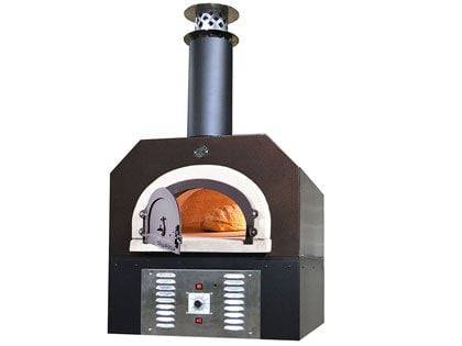 Chicago Brick Oven CBO 750 Countertop Residential Hybrid Outdoor Pizza Oven with Skirt- Copper Vein