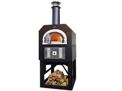 Chicago Brick Oven CBO-750 Hybrid Residential Outdoor Pizza Oven On Stand - Copper Vein