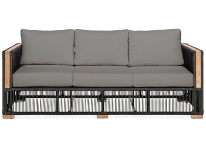 Harmonia Living Campo Black Outdoor Sofa