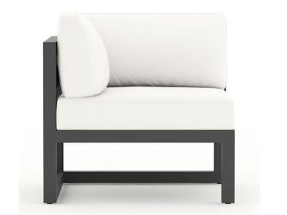 Harmonia Living Avion Slate Grey Aluminum Corner Seat