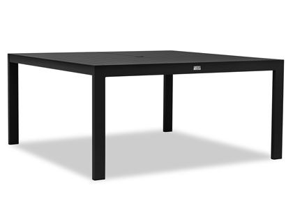 Harmonia Living Classic Aluminum 63-Inch 8-Seat Square Dining Table