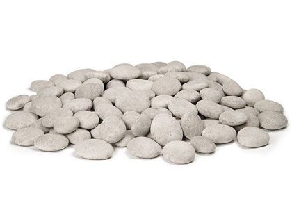 American Fyre Designs 140-Piece Creekstones, Greige