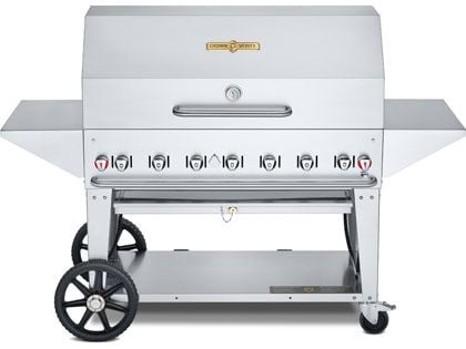 Crown Verity 48-Inch Mobile Gas Grill with Pro Package