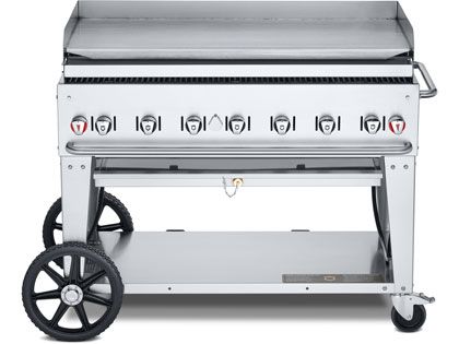Crown Verity 48-Inch Mobile Propane Gas Griddle