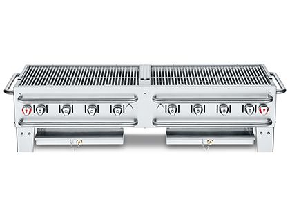 Crown Verity 60-Inch Portable Countertop Propane Gas Grill