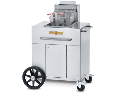 Crown Verity Single Tank Gas Fryer