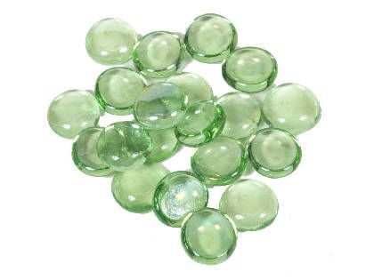 Dagan 3/4-Inch Iridescent Fire Beads 10 Pounds, Light Green