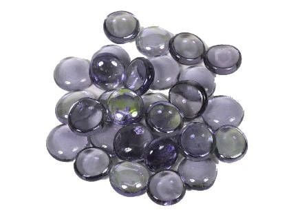 Dagan 3/4-Inch Iridescent Fire Beads 10 Pounds, Purple