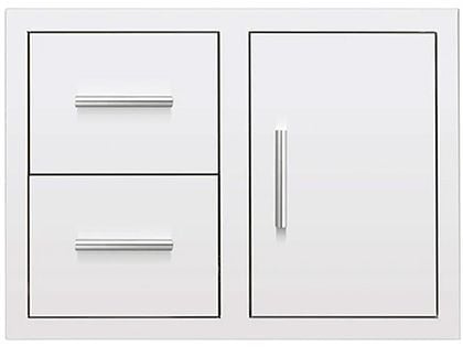 Summerset 30-Inch Stainless Steel 2-Drawer and Access Door Combo with Hidden Hinge